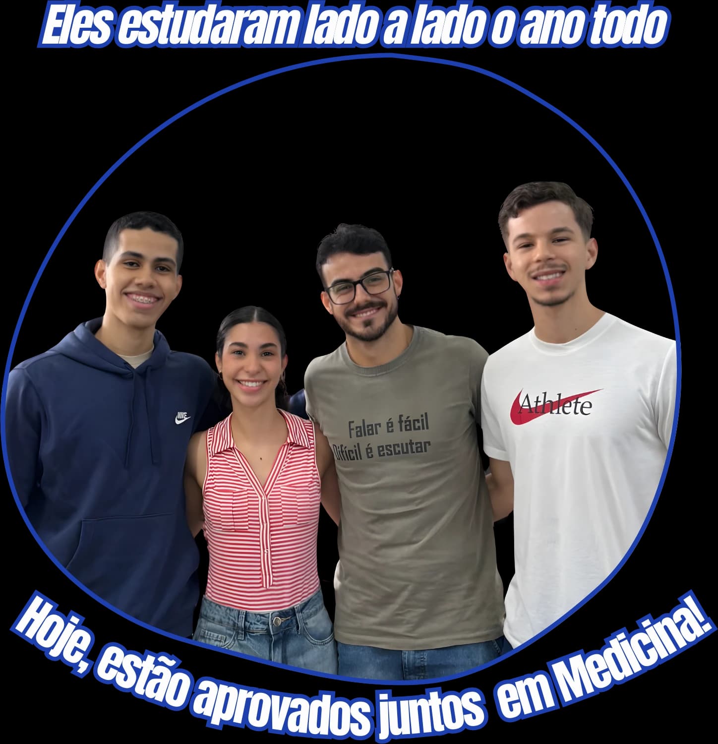 Banner dos aprovados